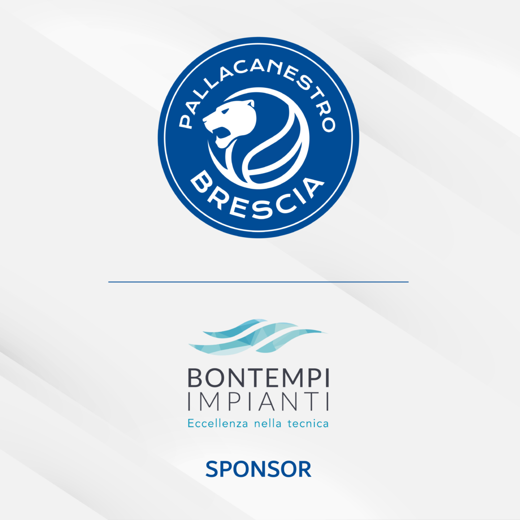 Bontempi Impianti è sponsor della Pallacanestro Brescia per la stagione 2023-2024